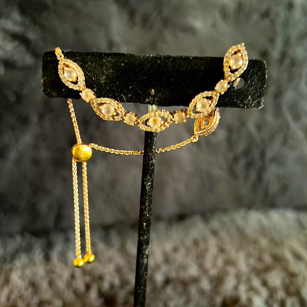 18k rose gold and silver lab created diamond bolo bracelet drone zales